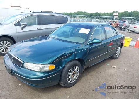 1998 Buick Century Custom z USA, uszkodzony, nr VIN 2G4WS52M4W1563708